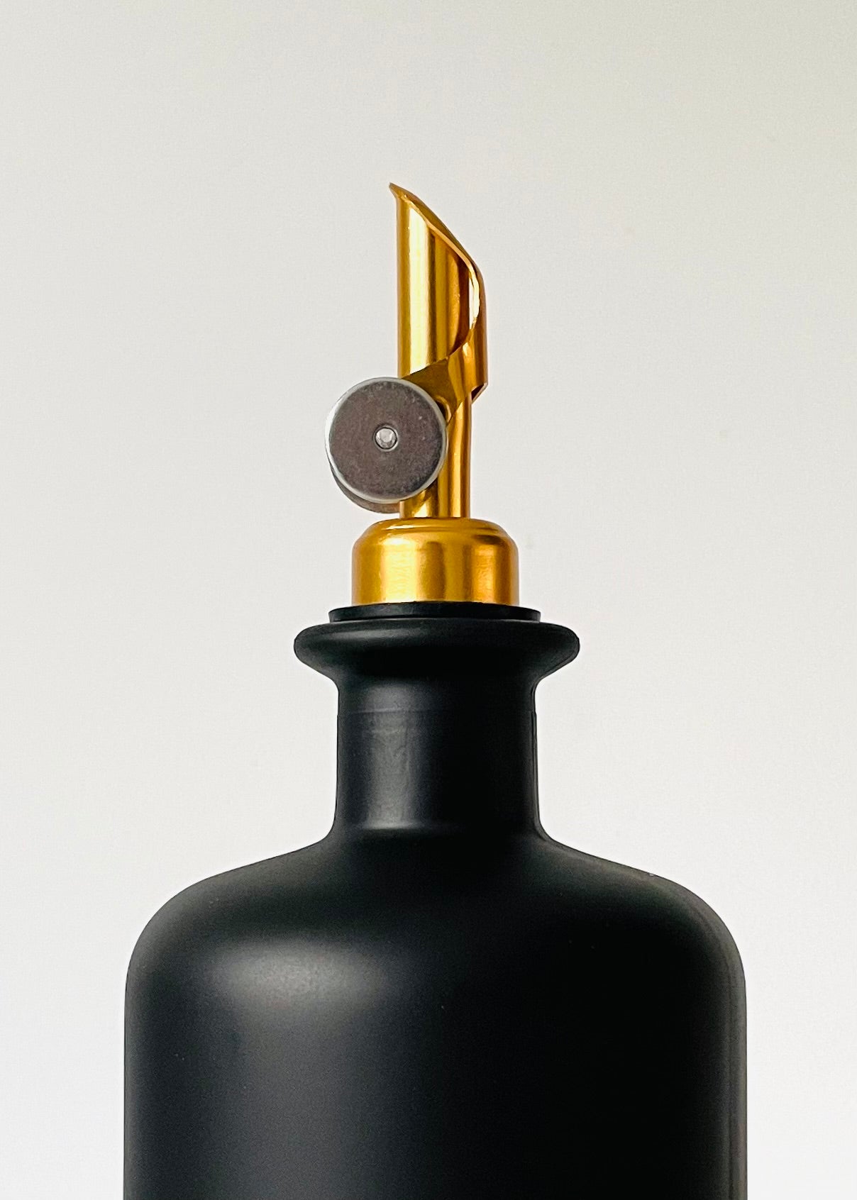 LOREYA - 500ml Essig- und Ölspender in schwarz-matt