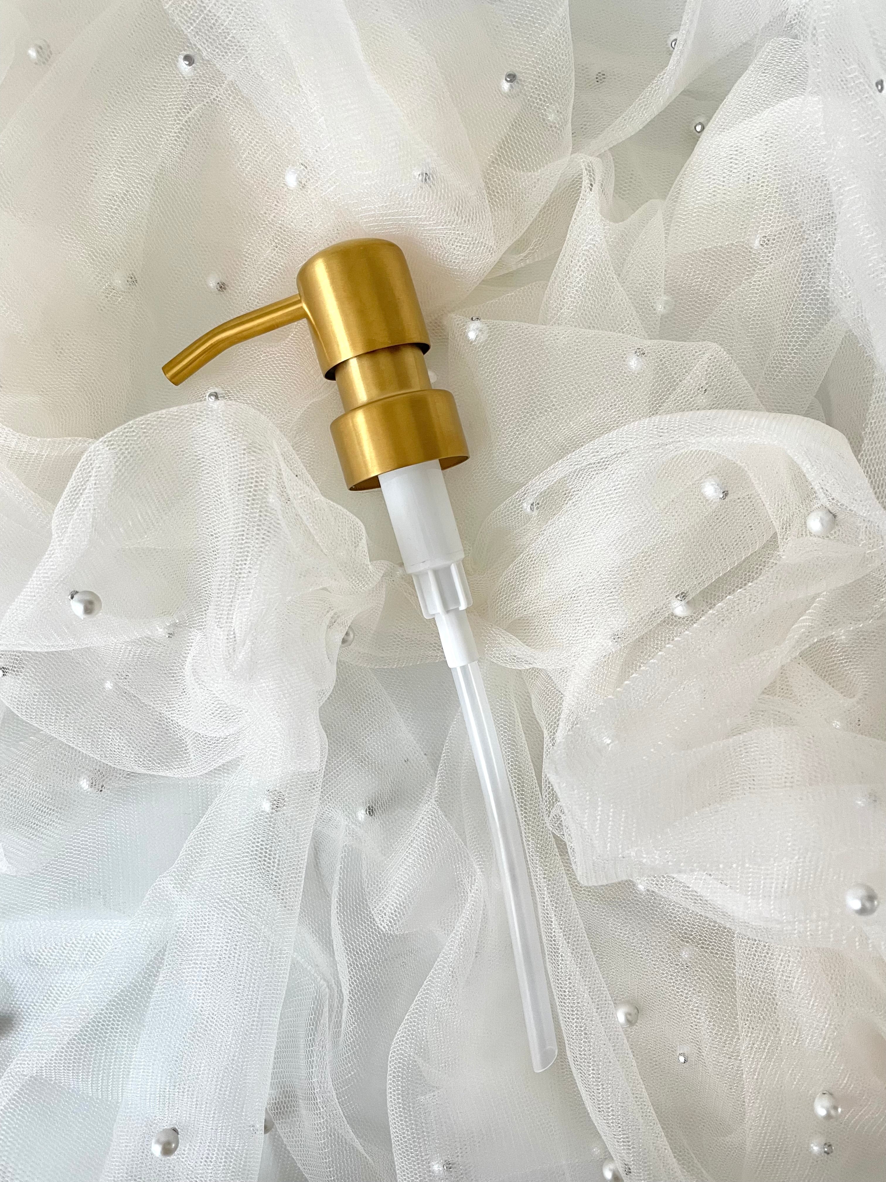 DONIK - Vintage Spenderflaschen mit Edelstahlpumpe im Hotelstil