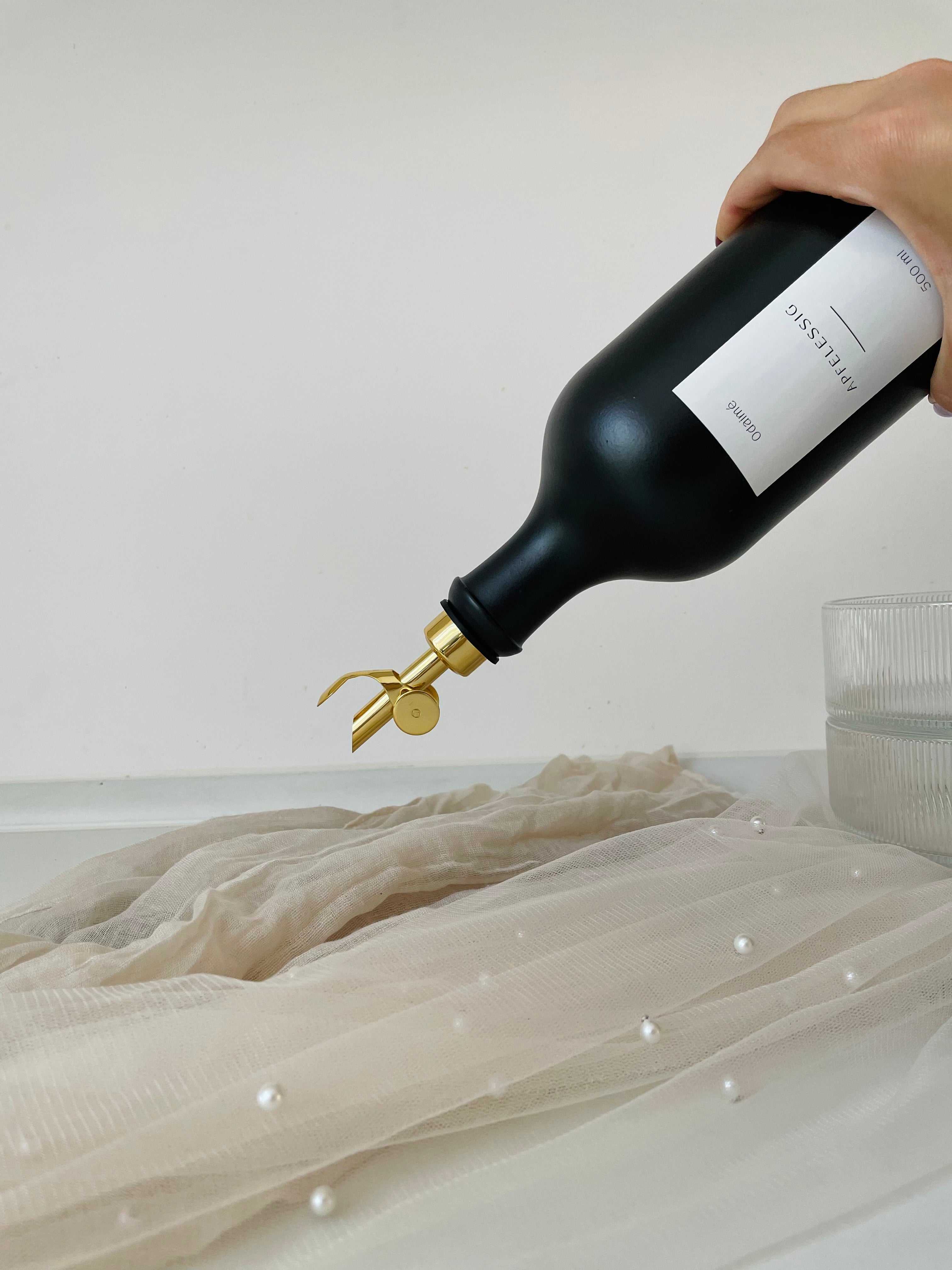 ODAIMÉ Ausgießer für Essig- und Ölflaschen und Sirupe; Spender für Spirituosen, Weine und alkoholische Getränke