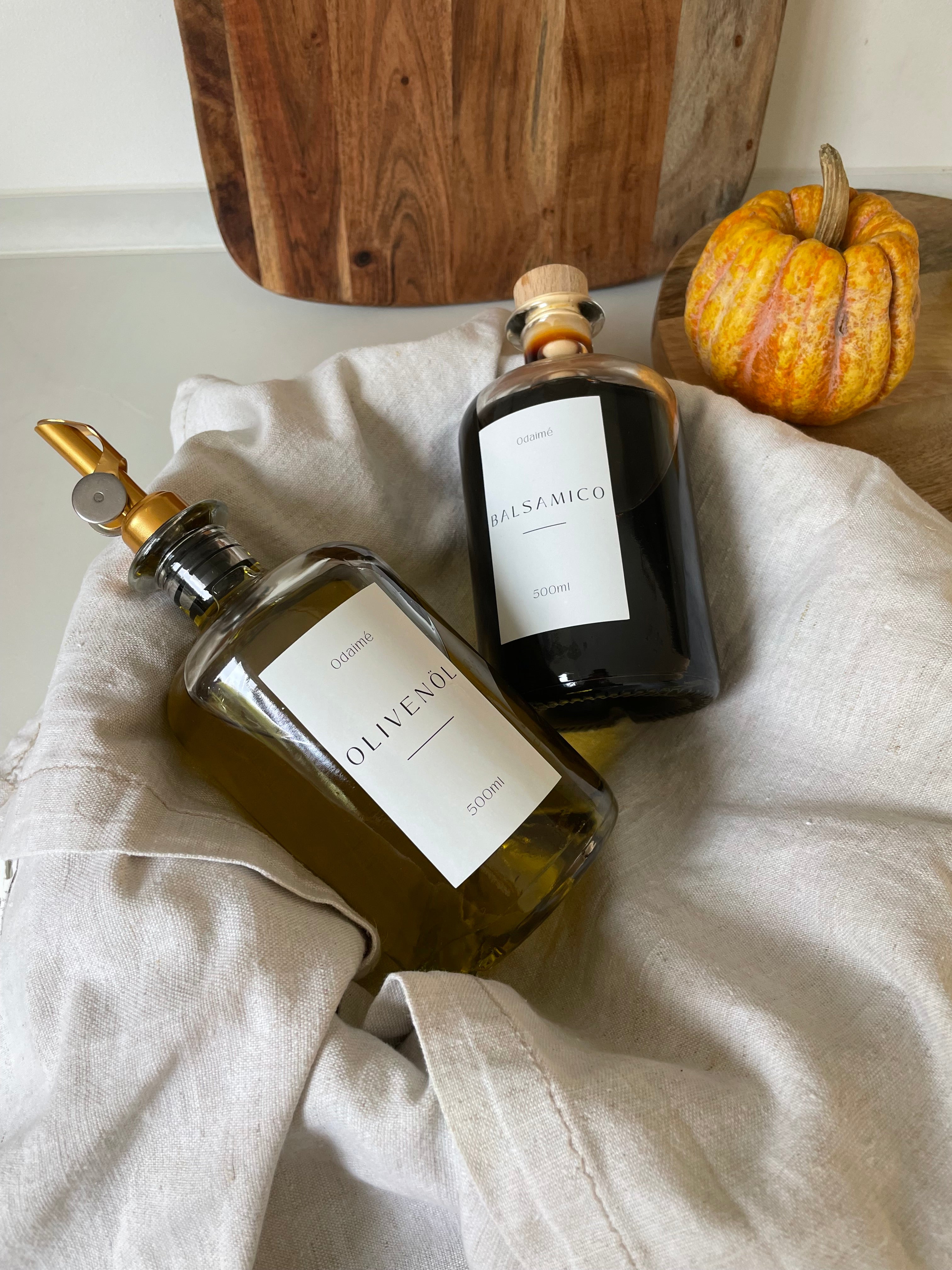 LUNA – Der Essig- & Ölspender für deine Traumküche - 500 ml