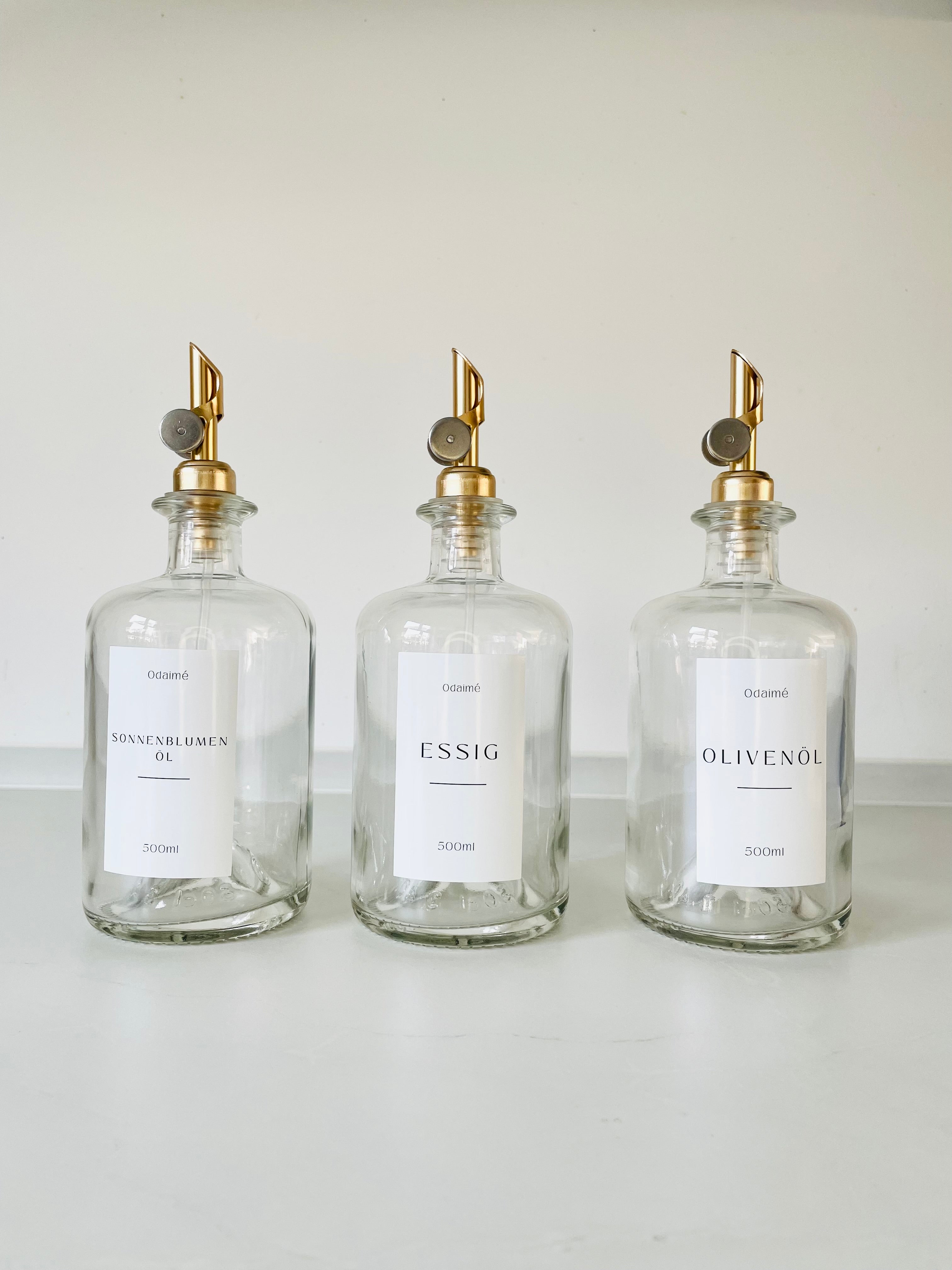 LUNA – Der Essig- & Ölspender für deine Traumküche - 500 ml