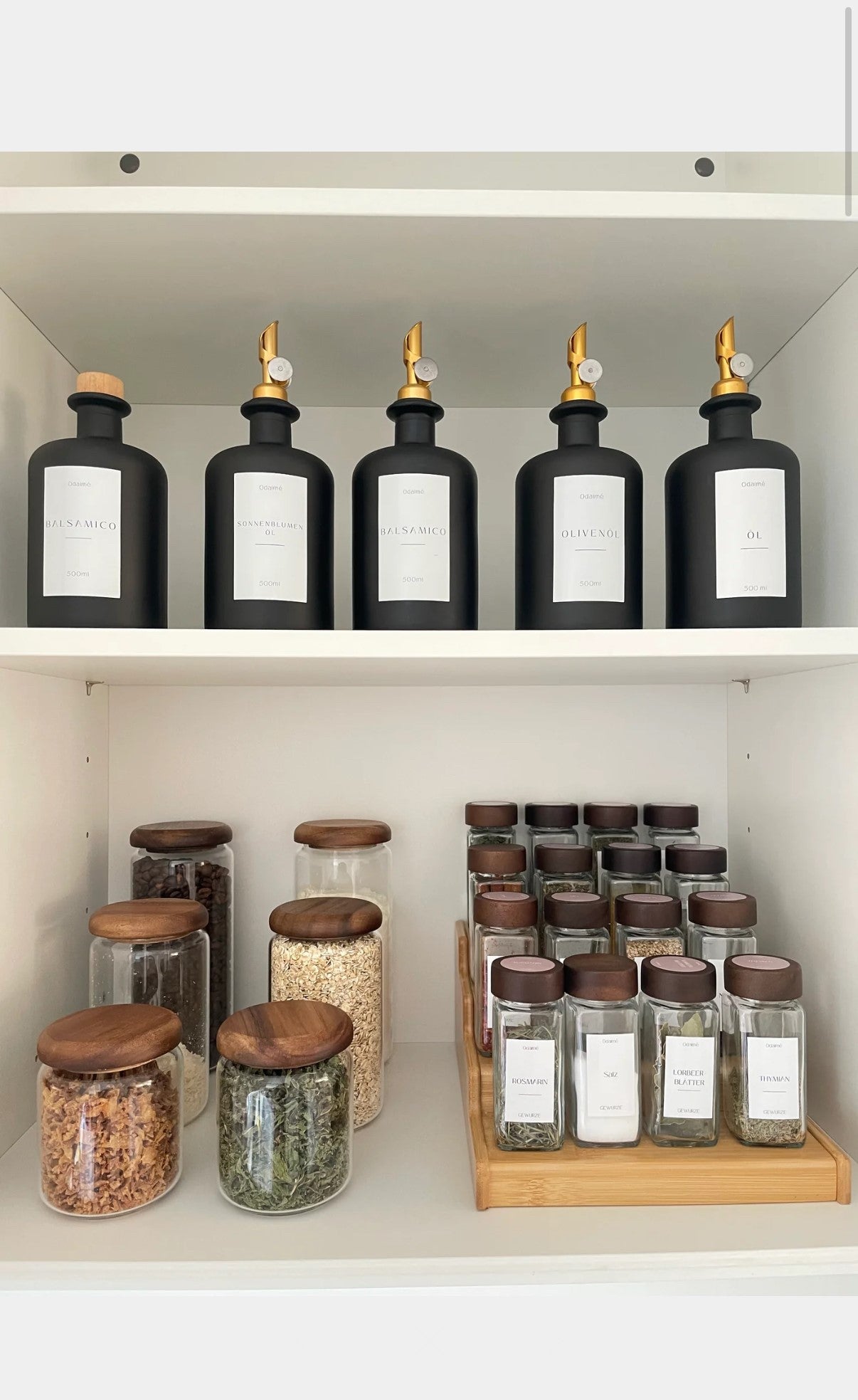 Vorräte ordentlich aufbewahren – warum schöne Vorratsgläser die beste Küchenentscheidung sind