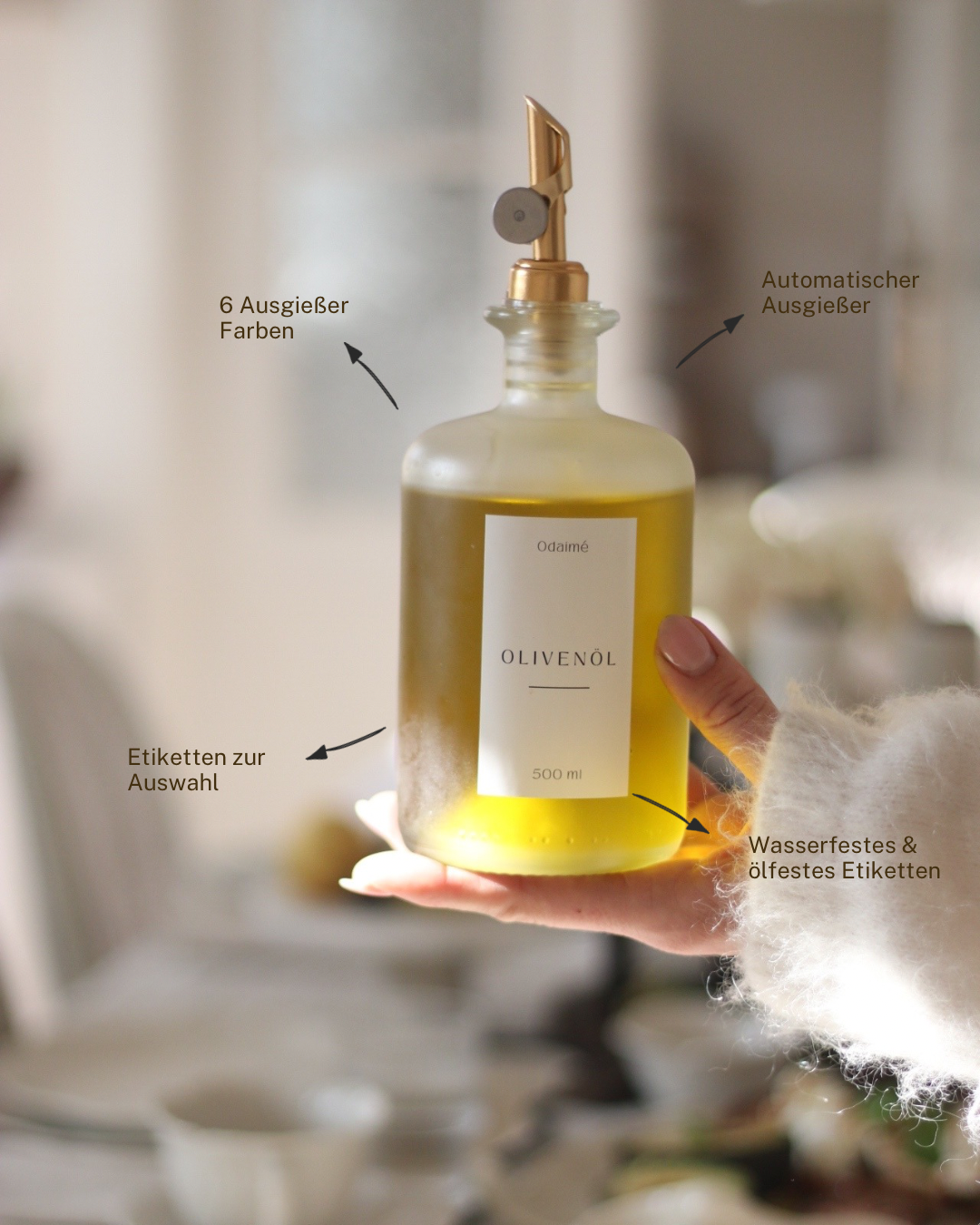 DEA - Essig- und Ölspender frostmatt 500ml