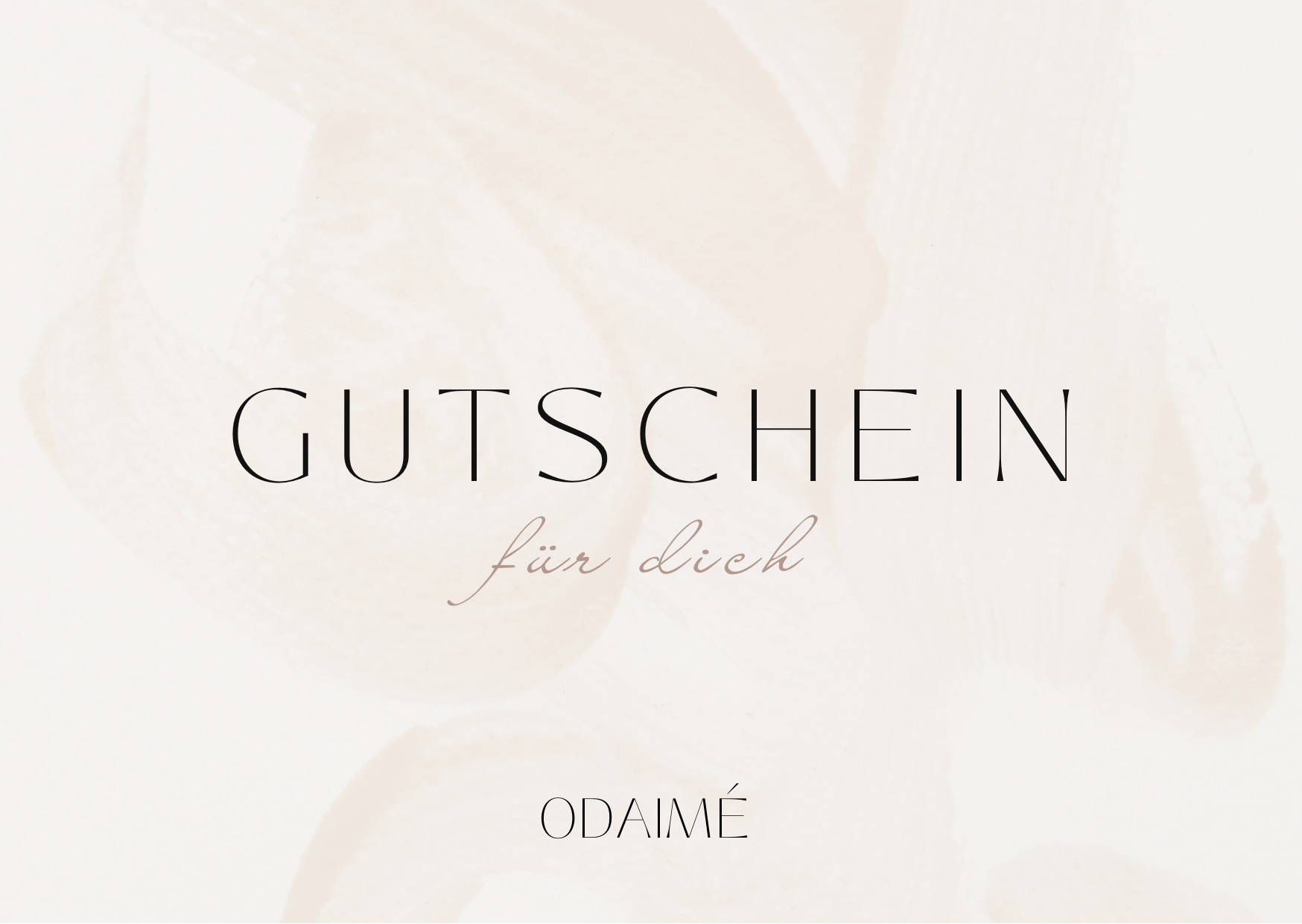 Odaimé Gutschein