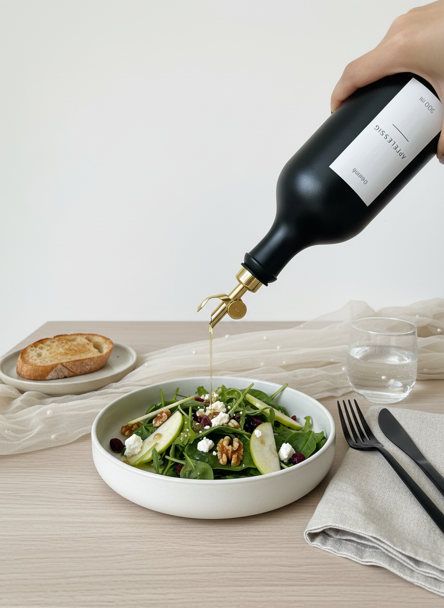 ADUAN - Keramik Ölspender 500 ml schwarz